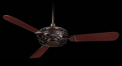 G2Art F601-ORB Acero ceiling fan